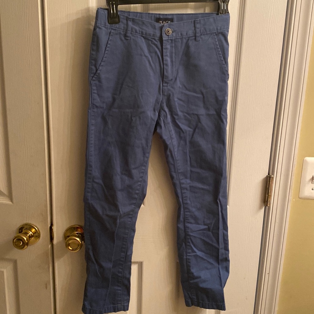 Children’s Place boys light blue khaki pants , size 10.